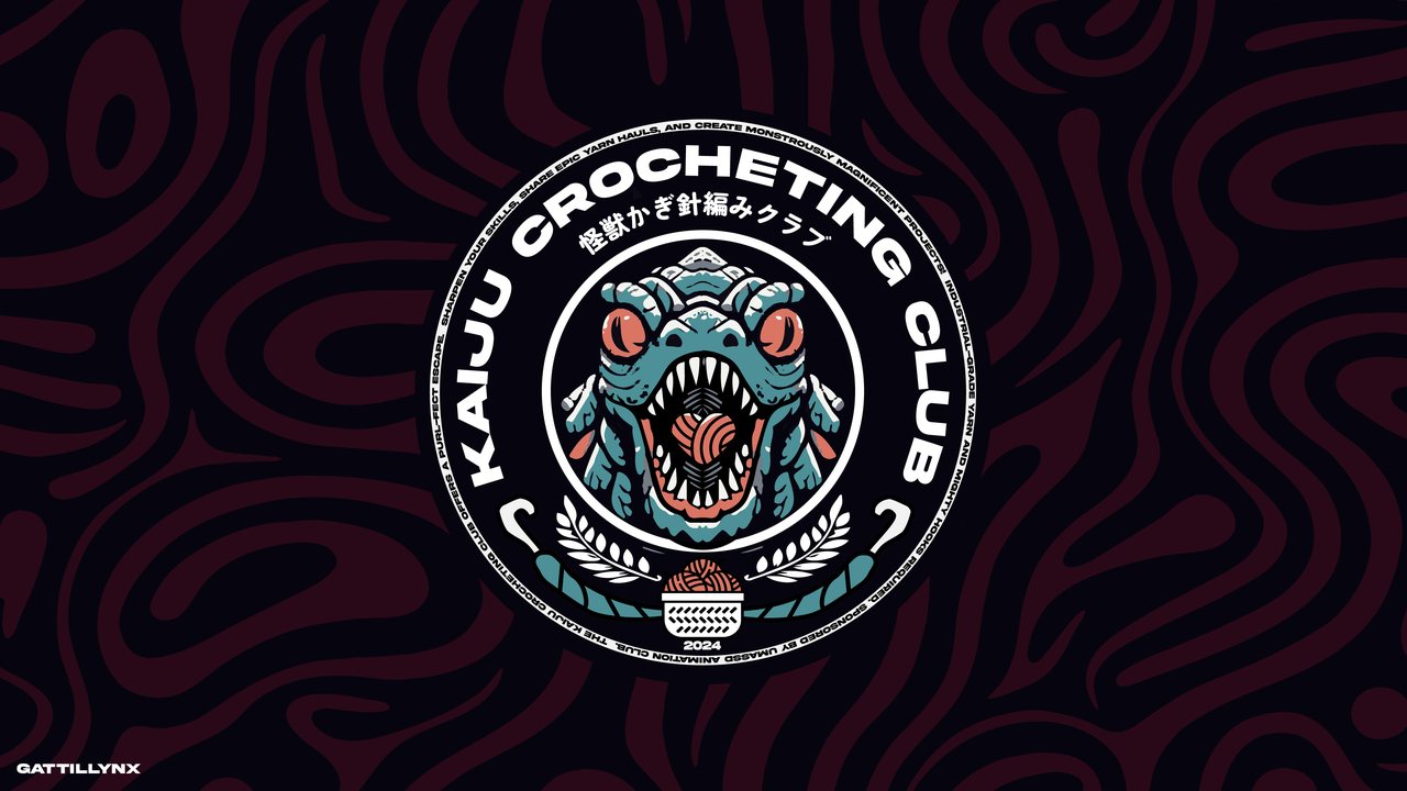 Kaiju Crocheting Club logo